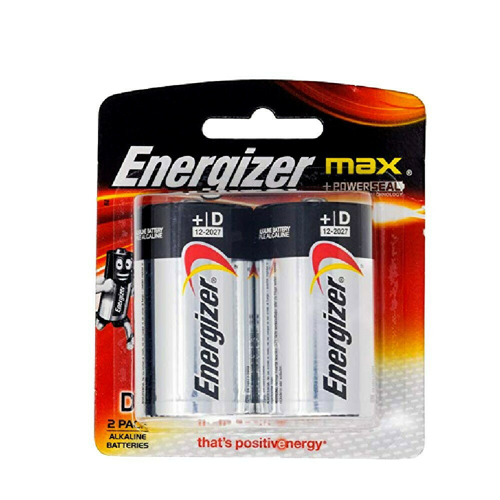 【Energizer 勁量】鹼性電池 1號2入
