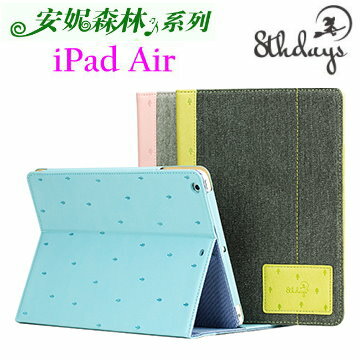  【8thdays】Apple iPad Air/iPad 5 安妮森林系列 側蓋式皮套/保護套~ 價格
