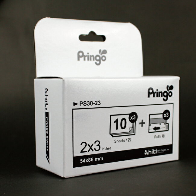 【PC-BOX】HiTi Pringo P231隨身行動相片印表機 / 相印機專用30入相紙PS30