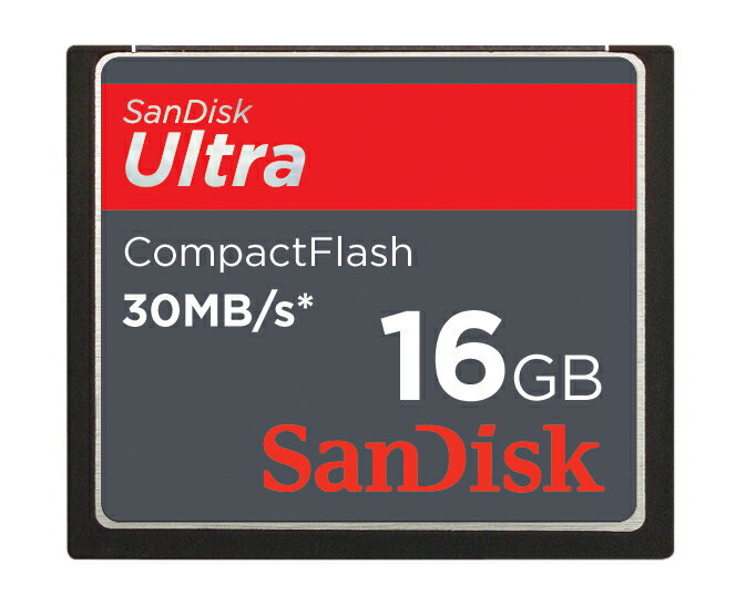 【現貨供應】SanDisk Ultra CompactFlash 16G / CF 16GB記憶卡~30MB/sec~增你強公司貨終身保固