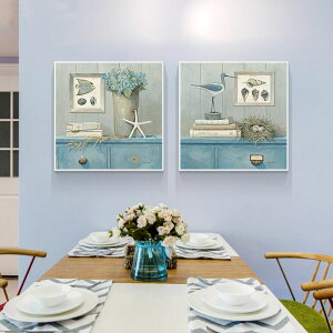 新款現代風簡約客廳臥室5d鉆石畫貼鉆十字繡兩聯畫鉆石繡滿鉆