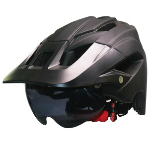 CATCHDREAM充電尾燈戶外運動騎行頭盔一體成型山地自行車安全頭盔