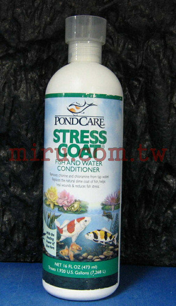 【西高地水族坊】美國魚博士API 池塘水質穩定劑PONDCARE STRESS COAT 473ml