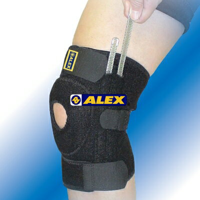 【ALEX】調整型雙側條護膝(只)F/加大版 #T-24