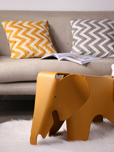 貝漢美北歐大象小凳子兒童學生卡通客廳糖果色可愛家用臥室矮凳