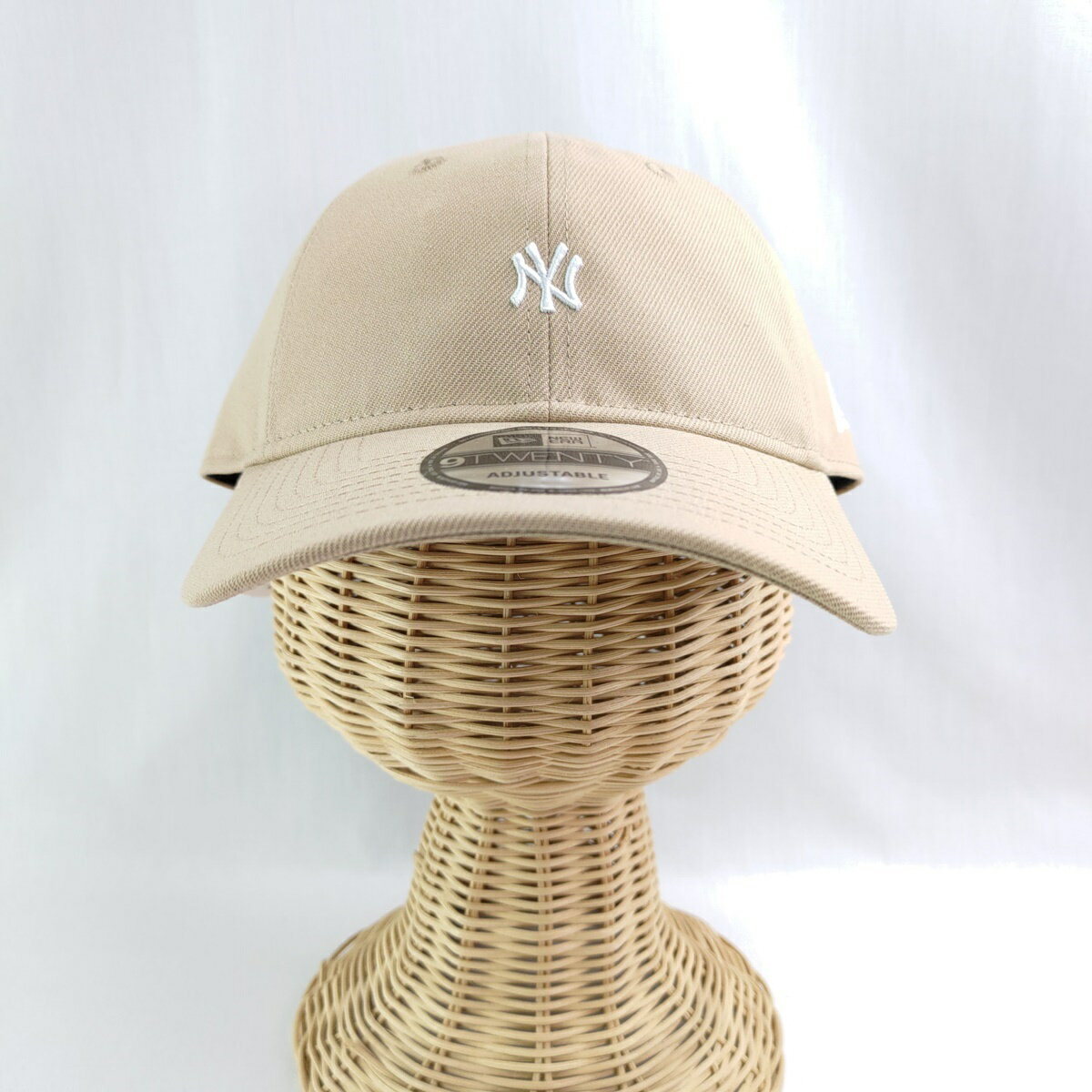 New Era NE70468908 920 MINI LOGO 棒球帽 洋基 駝/白【iSport愛運動】