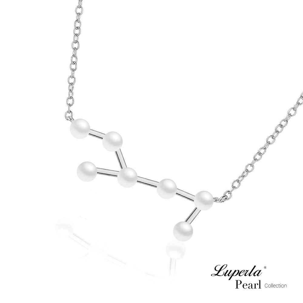 大東山珠寶 天然淡水珍珠項鍊 12星座 星願系列 處女座 925純銀鍍玫瑰金 生日禮物 5