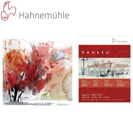 德國 Hahnemuhle  10628504 水彩紙本 白 無酸 耐光 12張/本