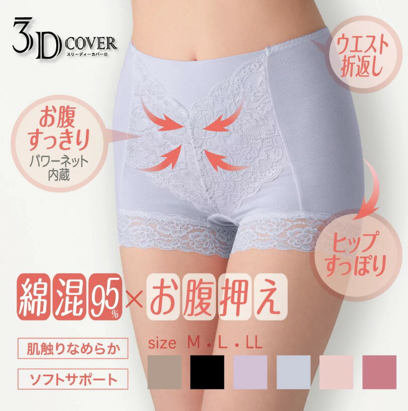 日本 ATSUGI 厚木 3D 罩腹壓 1/4 長短褲 內褲(6色)