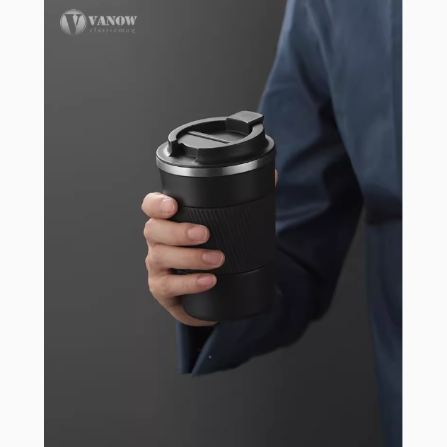 咖啡杯便攜不鏽鋼男生高檔車載隨行保溫水杯子