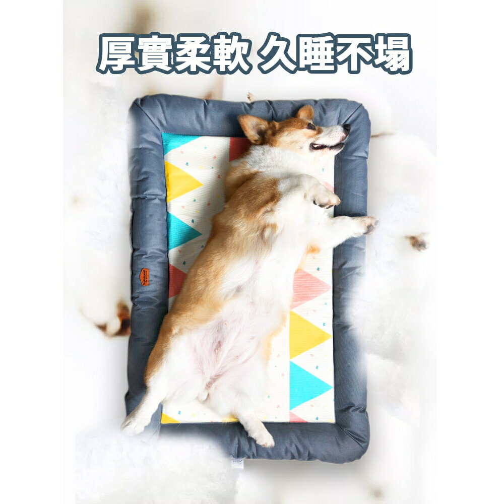 [現貨]寵物涼墊 涼感墊冰涼墊 寵物窩 狗狗涼墊 寵物床墊睡墊 寵物冰墊 貓咪涼墊 寵物涼感冰絲面睡墊床窩 5