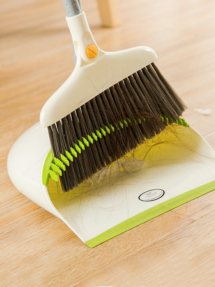 掃把簸箕套裝家用掃地組合掃頭發掃帚笤帚木地板軟毛掃把畚箕