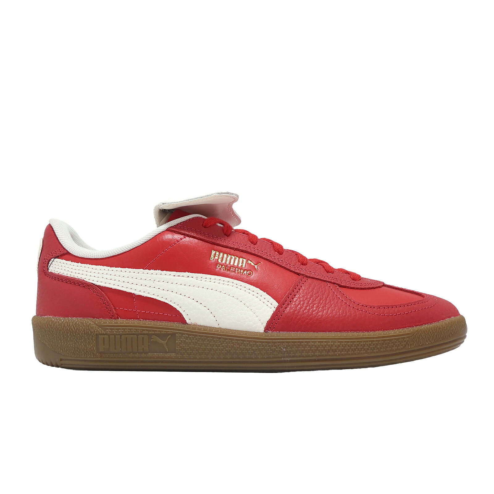 Puma 休閒鞋 Palermo Premium 男鞋 女鞋 紅 白 復古 皮革 德訓鞋 40174403 4