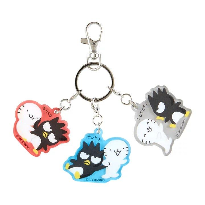 asdfkitty*酷企鵝夥伴壓克力鑰匙圈 吊飾 掛飾-日本正版商品