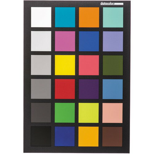 Datacolor Spyder Checkr 24 數位影像校正色 卡標準的24色卡 白平衡以及曝光校正