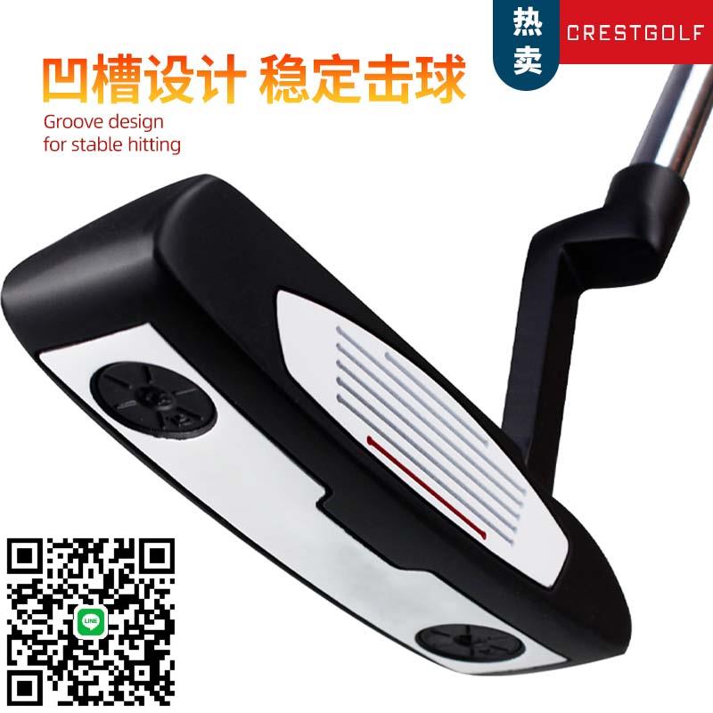 Crestgolf正品高爾夫球桿男女士鋅合金推桿初學者golf單支練習桿
