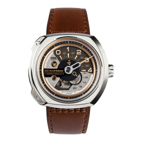 送禮首選★【SEVENFRIDAY】V2 潮流新興瑞士機械腕錶  附提袋【全館滿額折價★APP下單點數4倍送】線上購買享_實體門市同步服務