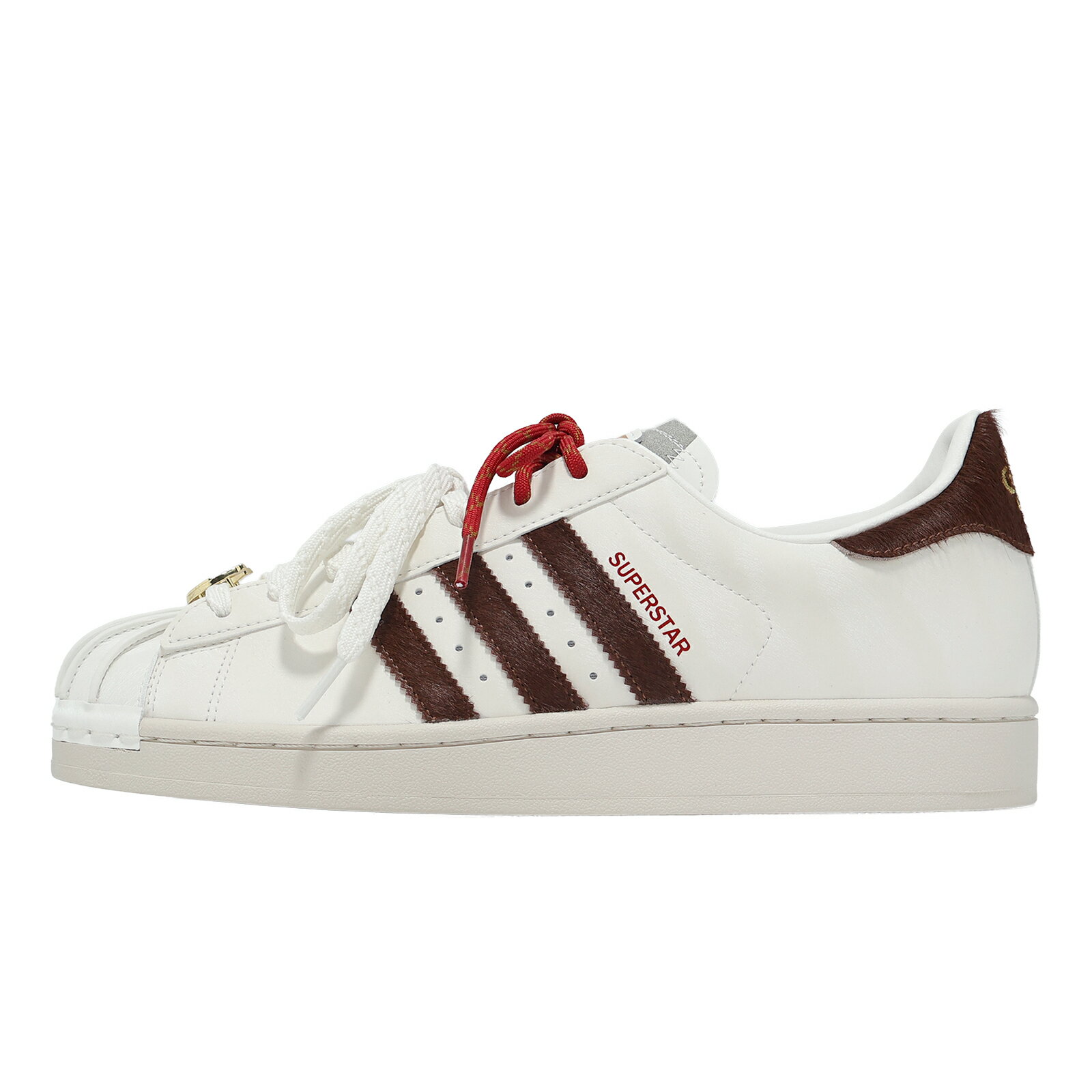 adidas 休閒鞋 Superstar II 男鞋 女鞋 白 紅 新年特別款 馬年 貝殼鞋 愛迪達 KJ6293