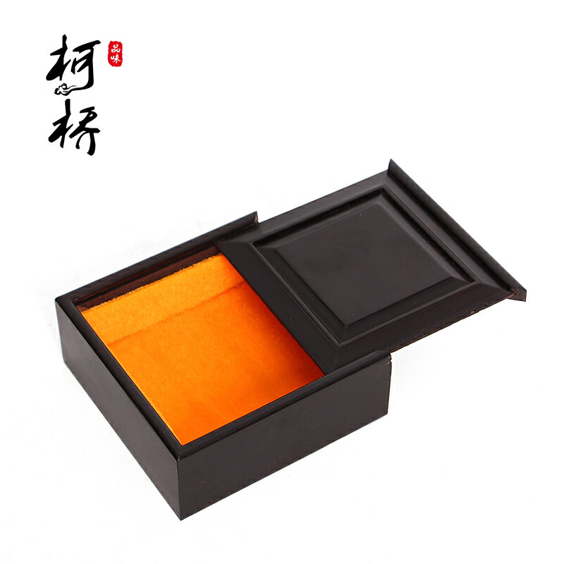 紫光檀手串收納盒紅木首飾盒紅酸枝玉器手鐲佛珠紅木收納包裝盒子