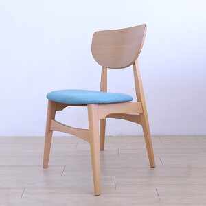 MIT 實木無扶手單椅 餐椅 梳妝椅 櫸木-Goblet [H815(座高440)*W450*D465mm]