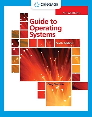 Guide to Operating Systems (MindTap Course List) (6版) Greg Tomsho 2021 Cengage