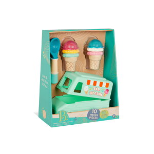 【美國B.Toys感統玩具】疊高高冰淇淋車【紫貝殼】