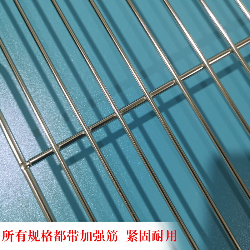 不鏽鋼烤網 烘烤網 烤肉網 不鏽鋼燒烤網長方形帶腳面包晾網冷卻架烘焙工具燒烤網架晾曬網盤『XY38786』 3