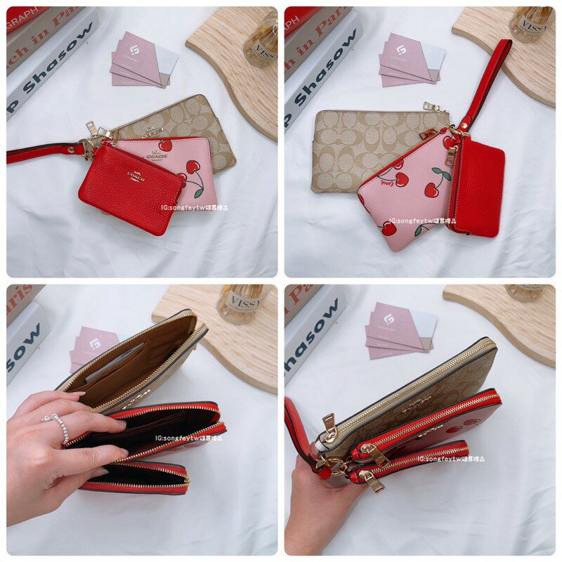 美國代購🇺🇸台灣現貨 Coach 三合一手拿包【送禮精選★APP下單點數4倍送】 7