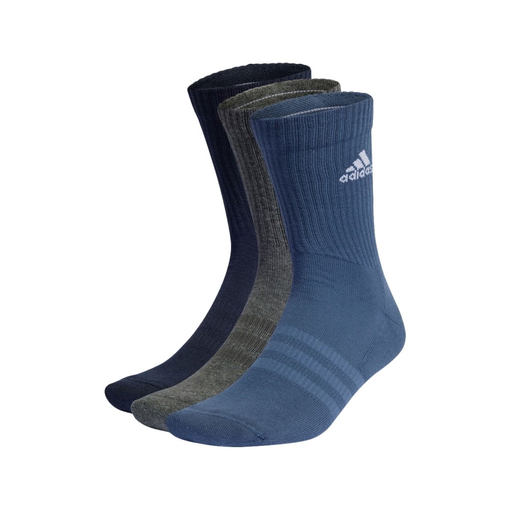ADIDAS 男運動中筒襪(三雙入)(襪子 訓練 愛迪達 「IP2634」≡排汗專家≡