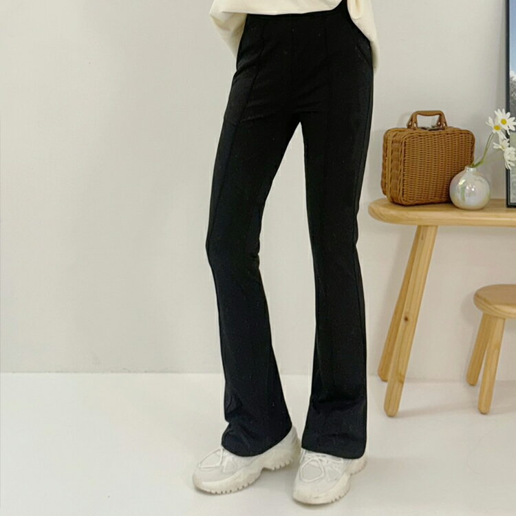 超修身透氣喇叭褲(S-3L) 【B370433】