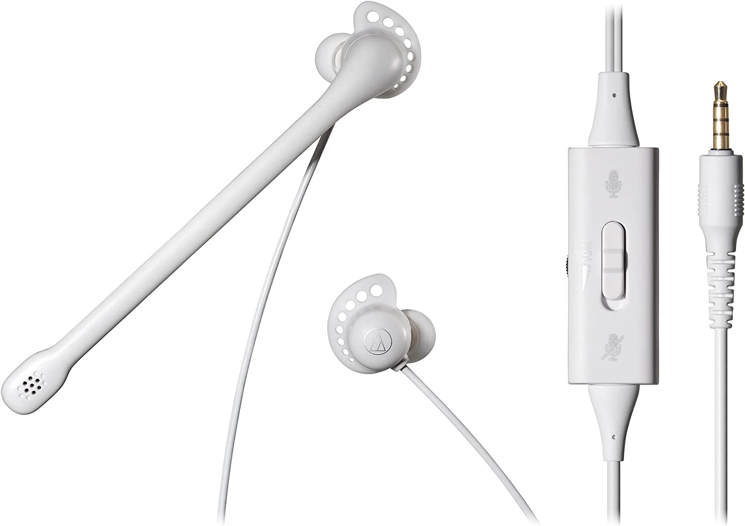 日本 Audio Technica 鐵三角 單側耳機麥克風 實況主 ATH-202COM 視訊會議 遊戲連線 居家辦公【小福部屋】 6