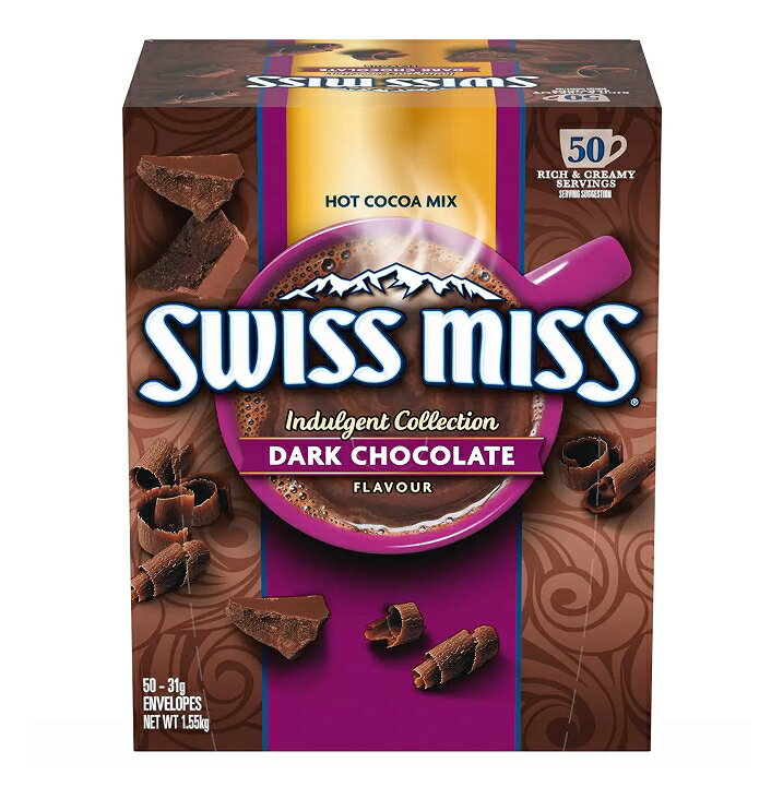 COSCO代購4] D97494 Swiss Miss 即溶可可粉 - 香醇巧克力 31公克 X 50入