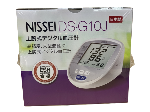NISSEI 日本精密 DS- G10J 手臂式血壓計 (暢銷初階款)+變壓器