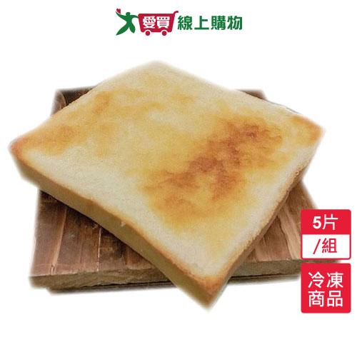 榮冠奶酥厚片吐司5片/組(90G/片)【愛買冷凍】