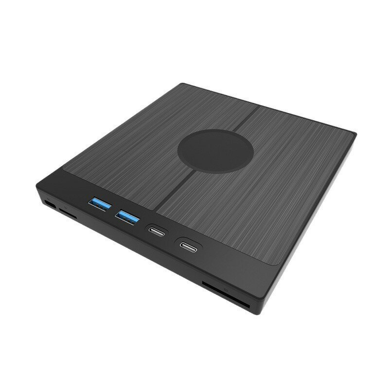 跨境插卡擴展式USB3.0外接DVD刻錄機TYPE-C外接電腦通用CD驅動器【宜家良品百貨】