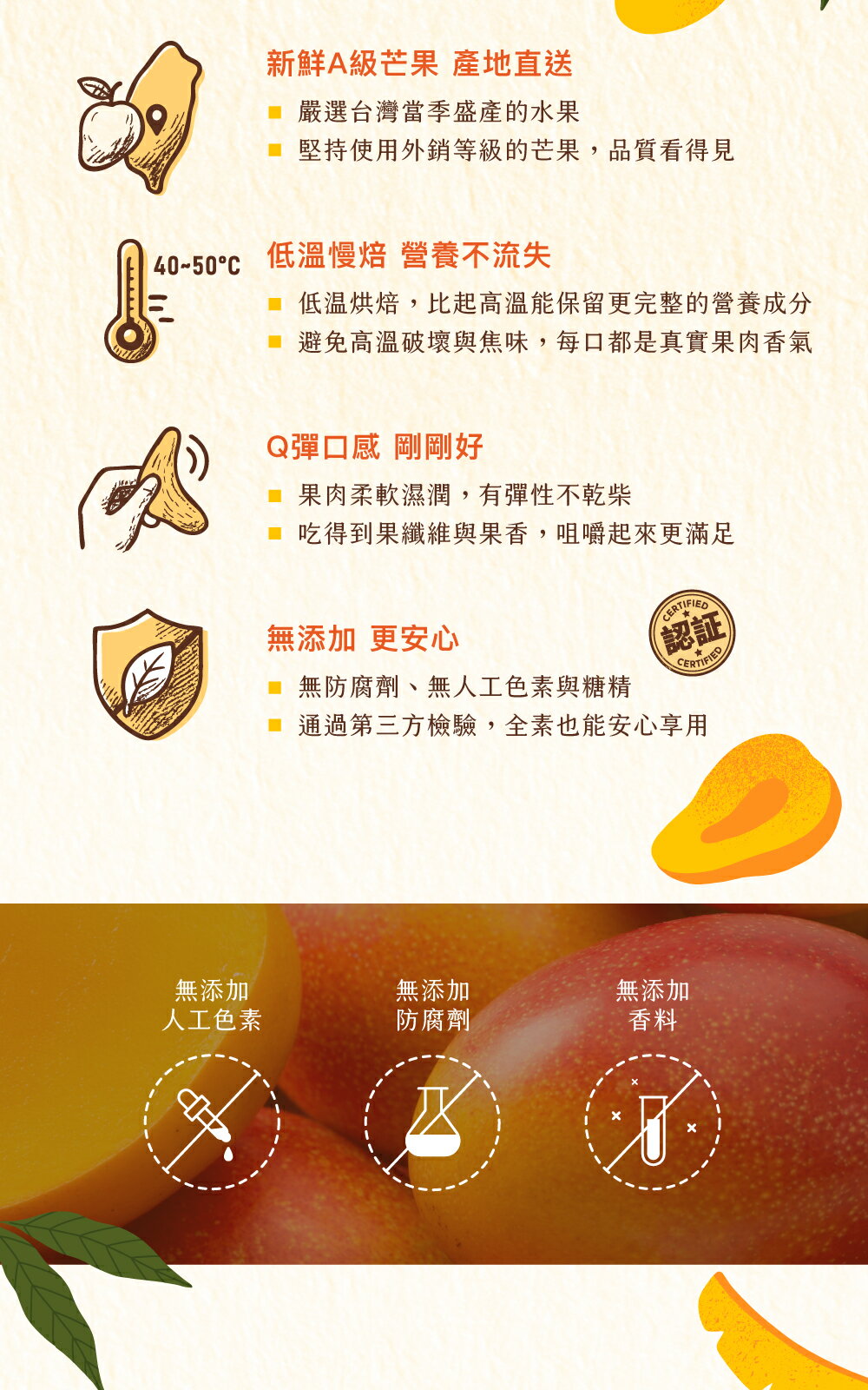 台南玉井愛文芒果乾 (無添加)【Delic好食嗑】日本旅遊書推薦 2