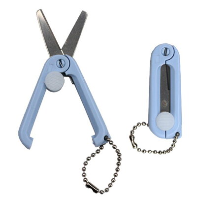 摺疊剪刀 (顏色隨機出貨)【九乘九購物網】