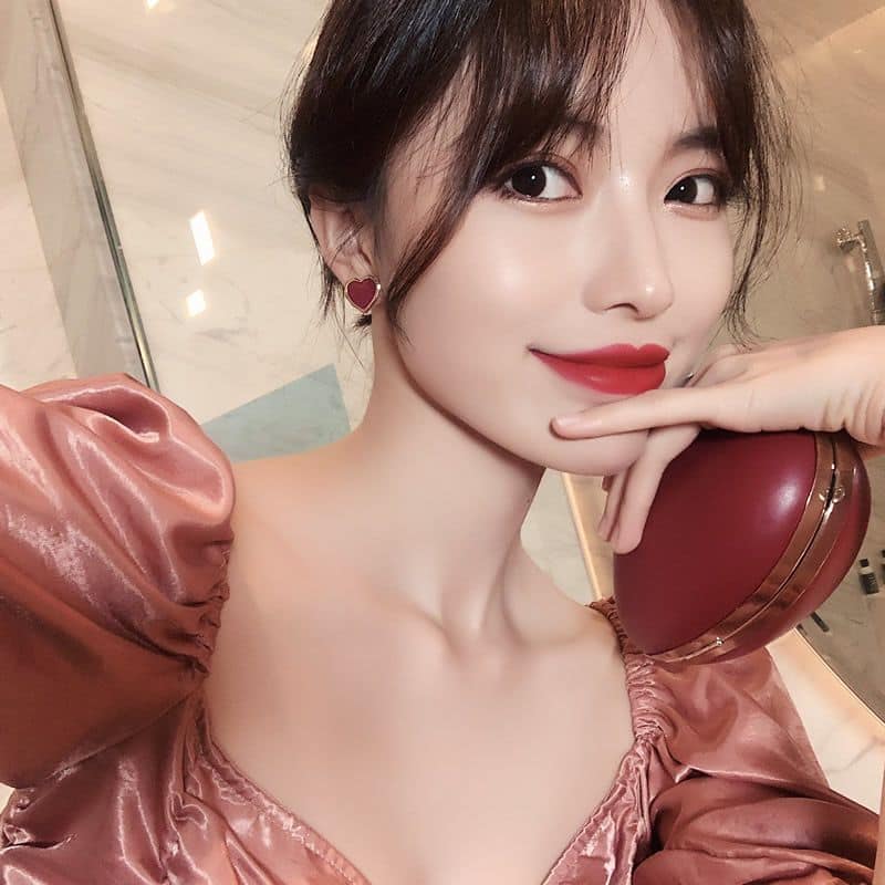 氣質姐姐紅色系列耳環六件組