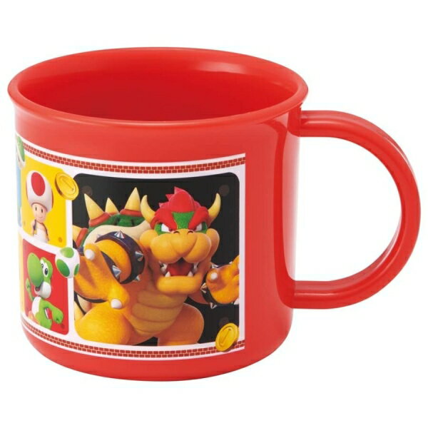 【震撼精品百貨】瑪利歐系列_Mario~日本 超級瑪利歐兄弟兒童單耳塑膠杯200ml-大集合*62226