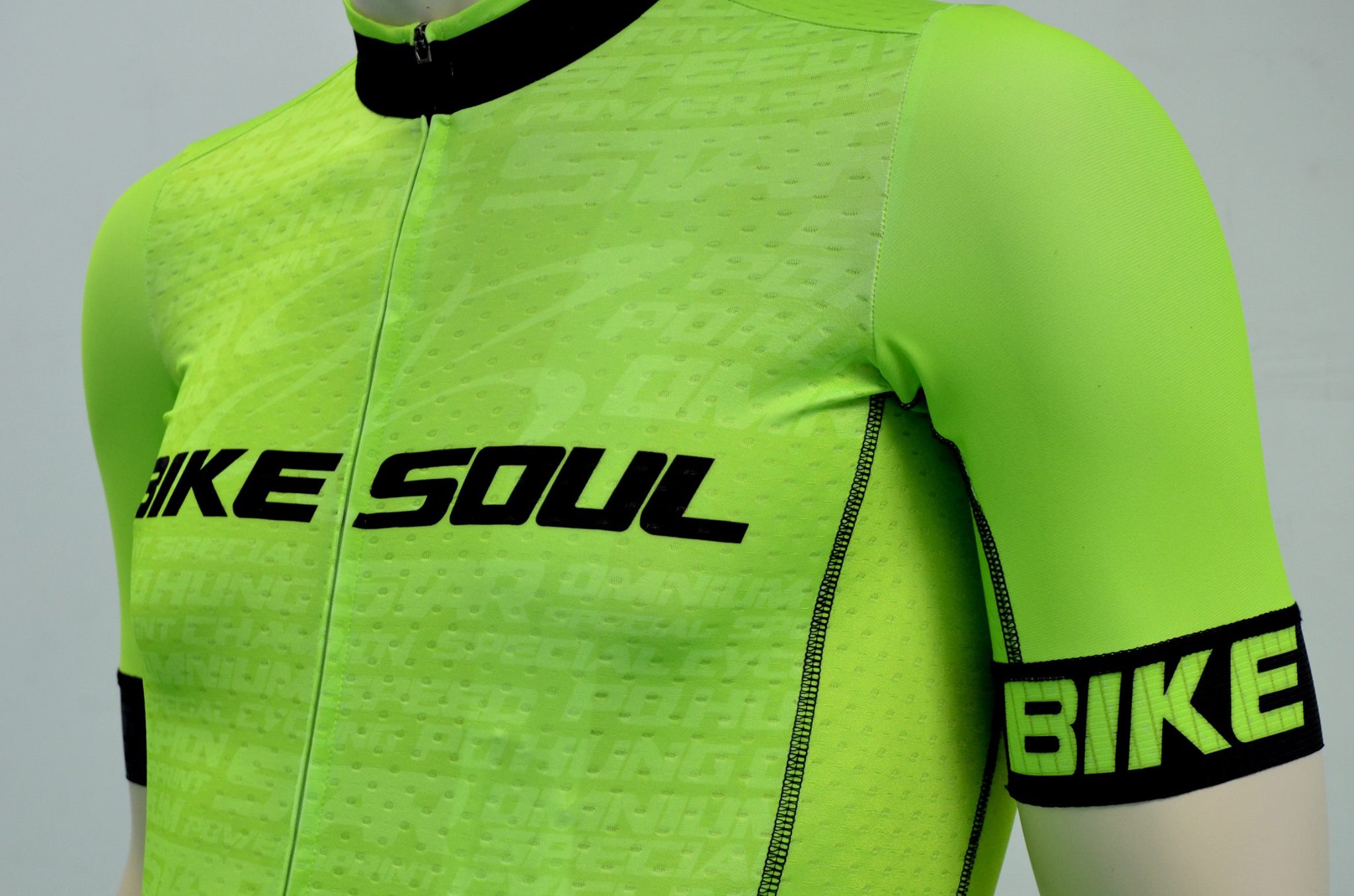 【7號公園自行車】BIKE SOUL車衣/車褲(機能排汗) 螢光系列(綠)