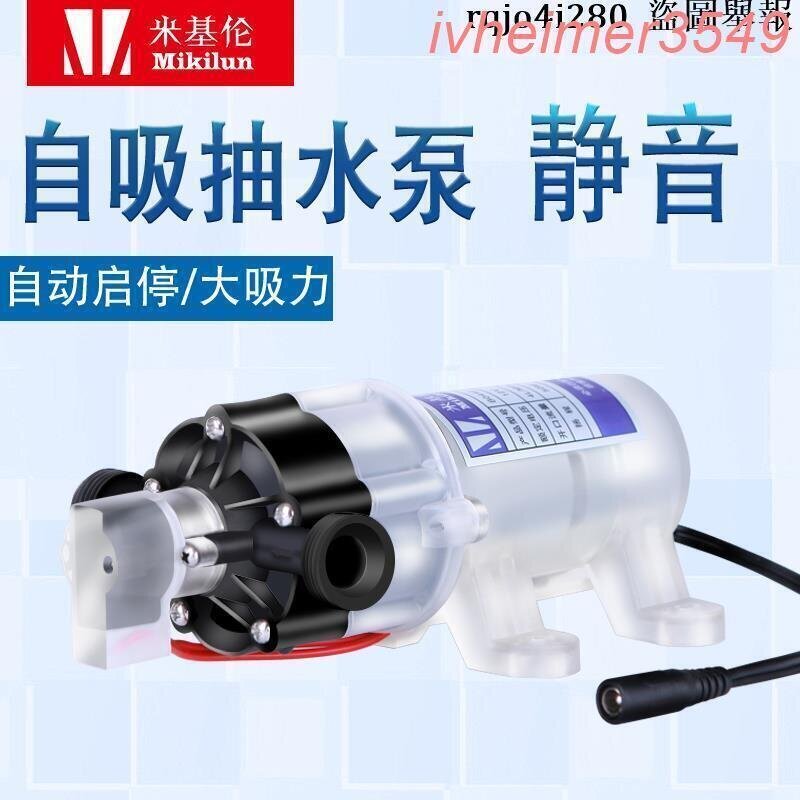 【最低價】【公司貨】✅可開立統編甩賣增壓泵 自吸泵凈水器自吸泵增壓小型水泵家用抽水機12電動吸水神器全自動靜音