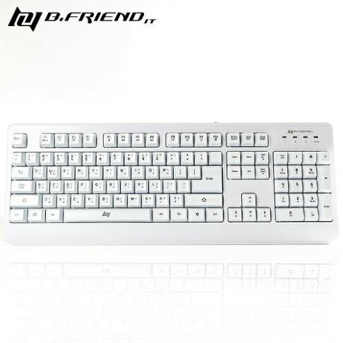 B.FRIEND 鍵盤 G-Keyboard GK1 白色 0