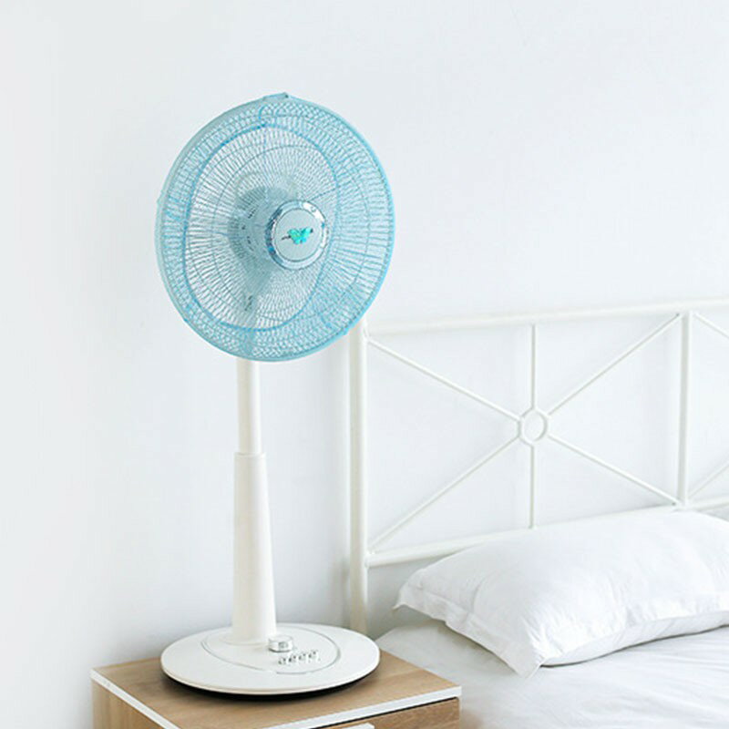安全電風扇罩【L001】台灣出貨 居家  電風扇套 風扇套 葉扇網套 電扇罩 電風扇保護罩 全包 安全 防手夾風扇 1