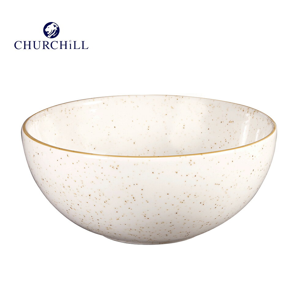 英ChurchillSTONECAST 點藏系列 米白色 湯碗/圓碗(13 cm【領券滿額再折千7/31止】