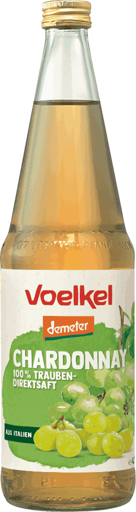 6瓶優惠價德國維可Voelkel 夏多內白葡萄汁700ml