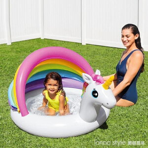 【九折】嬰兒童海洋球池圍欄充氣彩色球波波球池游戲屋室內寶寶玩具