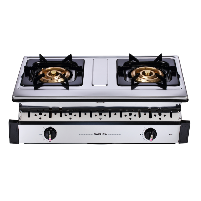櫻花牌 G6611 三環安全嵌入爐 瓦斯爐 限定區域送基本安裝【KW廚房世界】【領券滿額再折千12/31止】 1