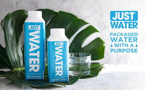 環保Just Water 澳大利亞 泉水 植物瓶 100％可回收替代塑料