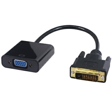 伽利略 DVIVGA DVI-D 24+1公轉VGA母轉接器(現貨)影像轉接線