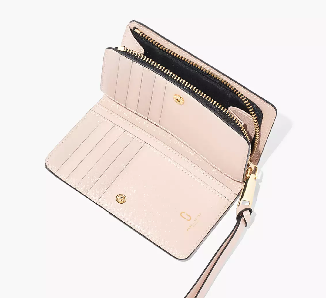 MARC JACOBS THE SNAPSHOT COMPACT WALLET